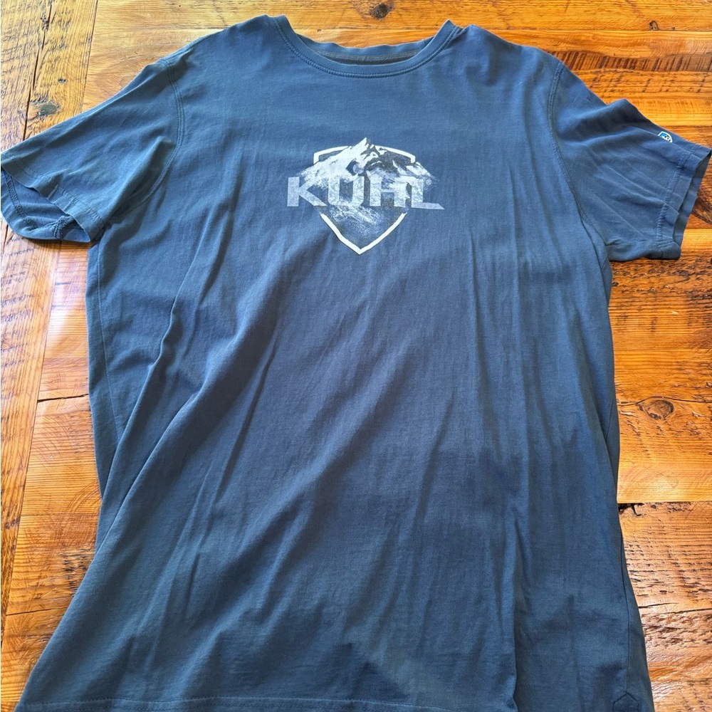 KUHL Men's Blue Short Sleeve Tee